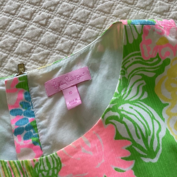 Rare Lilly Pulitzer Gianni Gretchen Romper Hibiscus Stroll - Picture 5 of 6